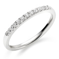 Joyería de la plata esterlina de la venda 925 del anillo de diamante de la fila